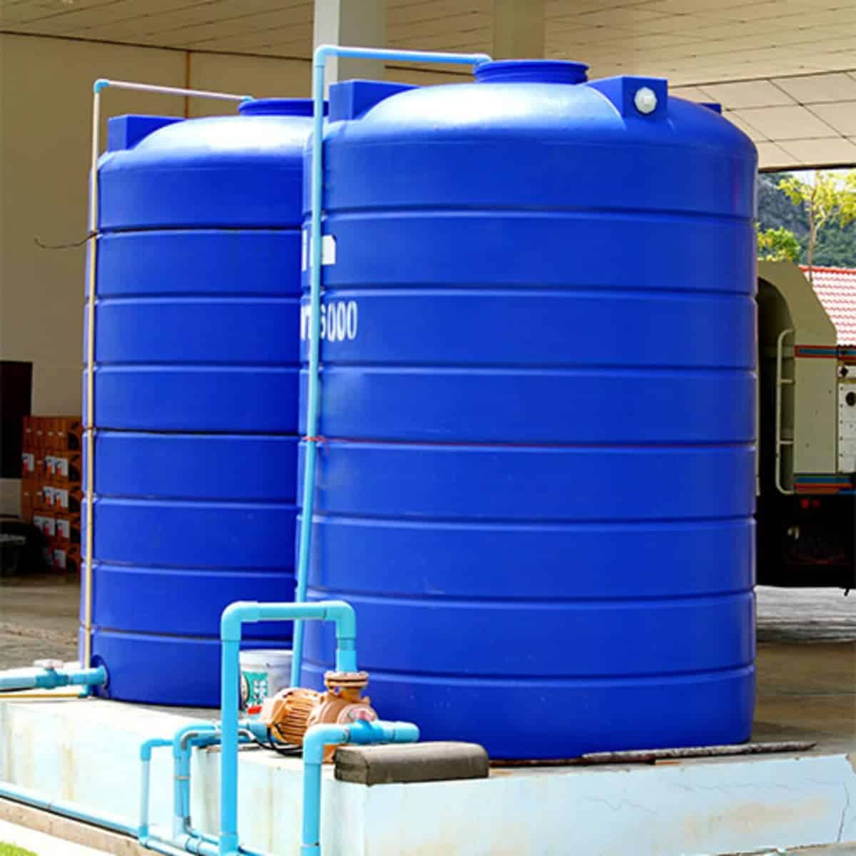 residential water tank cleaning